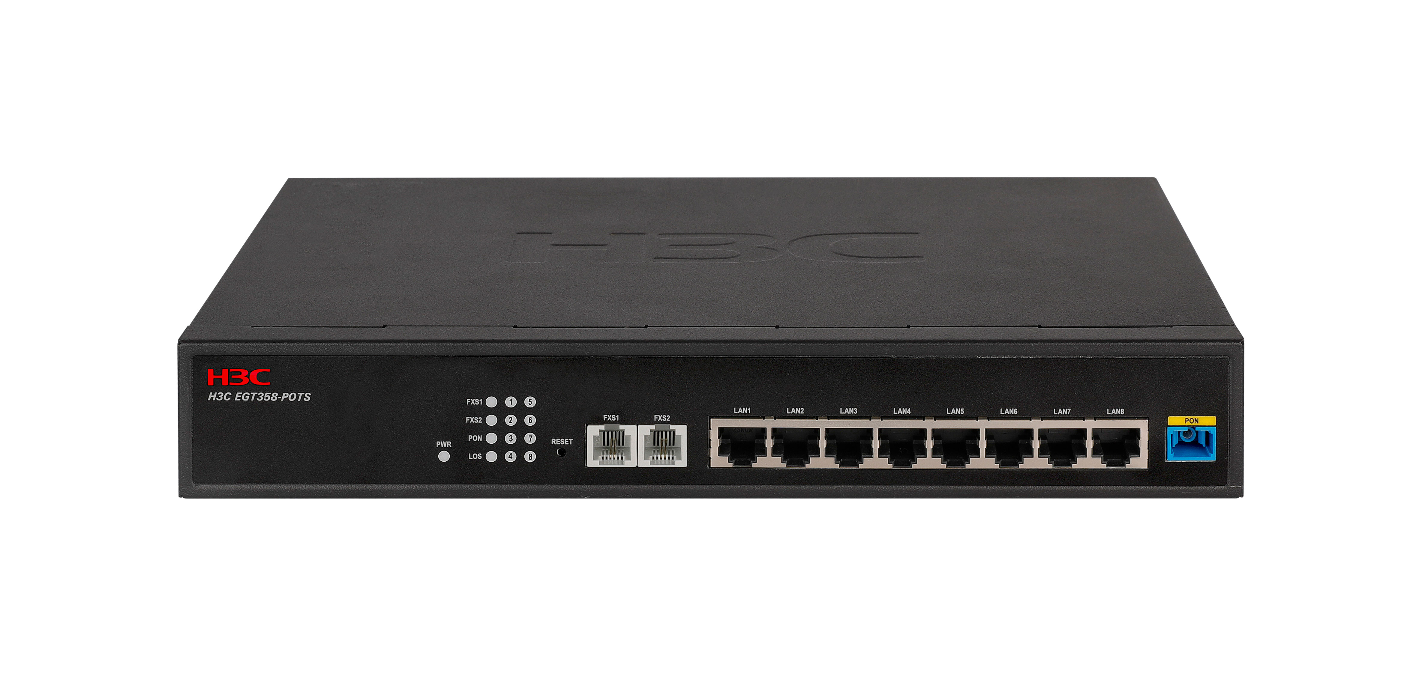 H3C EGT358-POTS-无源光网络单元(8GE,2POTS)-GPON/EPON ONU(SC)接口
